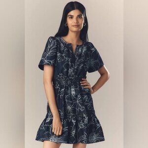 Anthropologie The Somerset Denim Mini Dress large